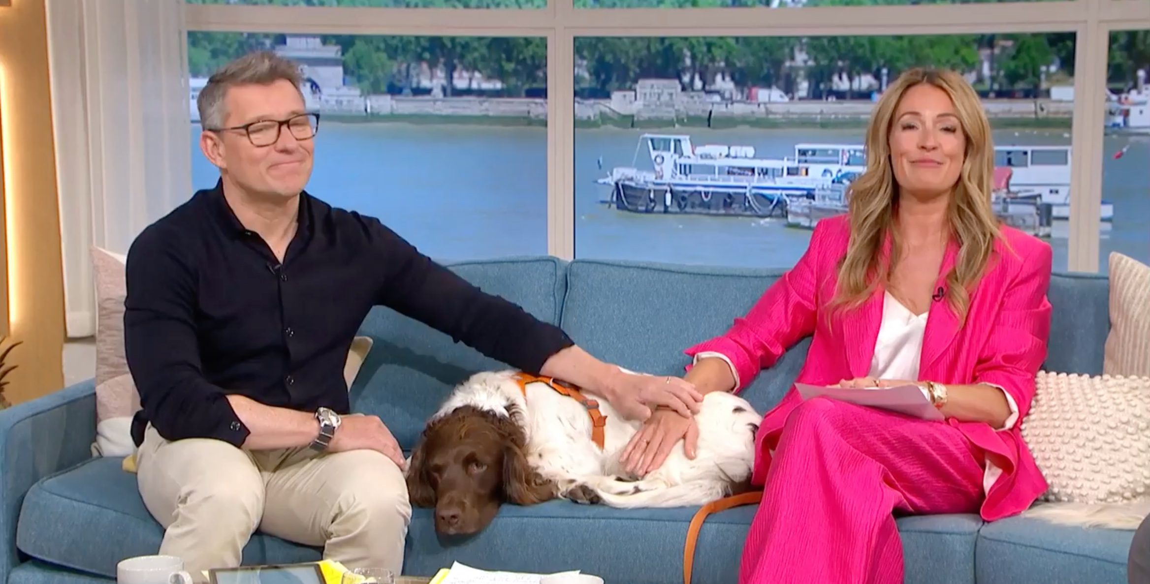 Cat Deeley and Ben Shephard on This Morning