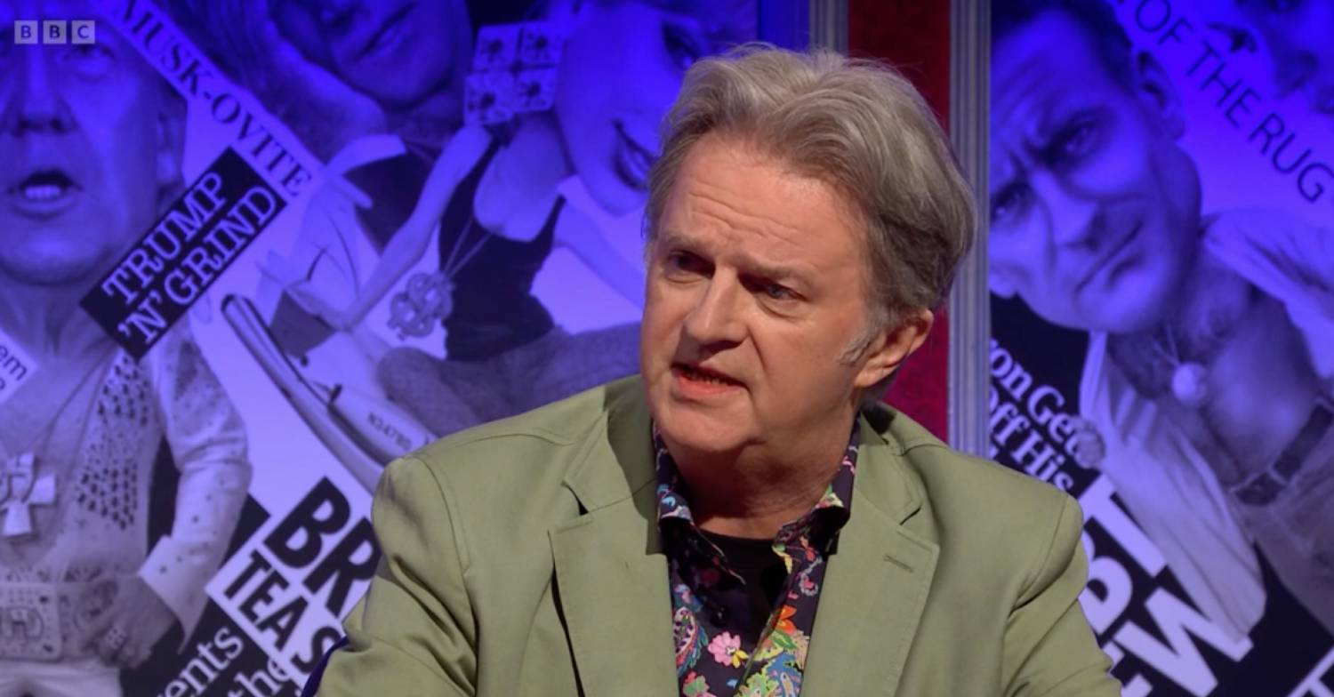Paul Merton makes his point