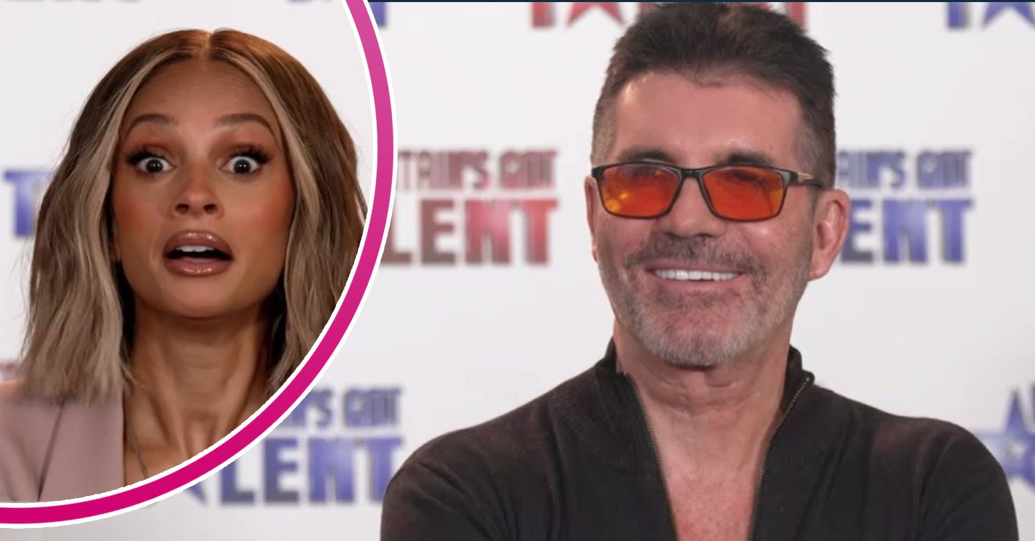 Alesha Dixon looks shocked, Simon Cowell smiles on BGT tonight