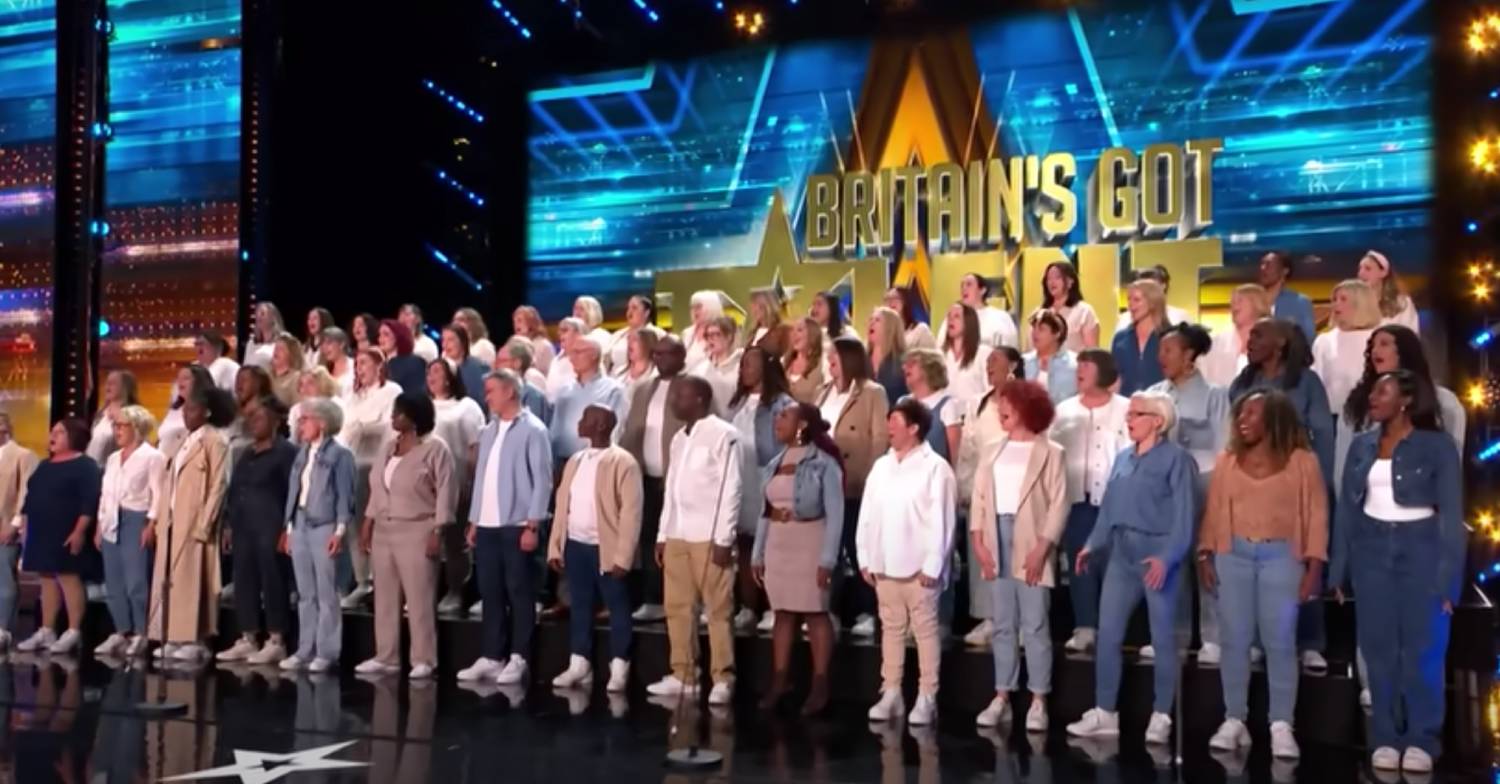 BGT choir sings