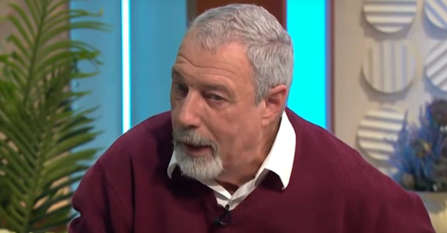 Clive Owen speaking on Lorraine