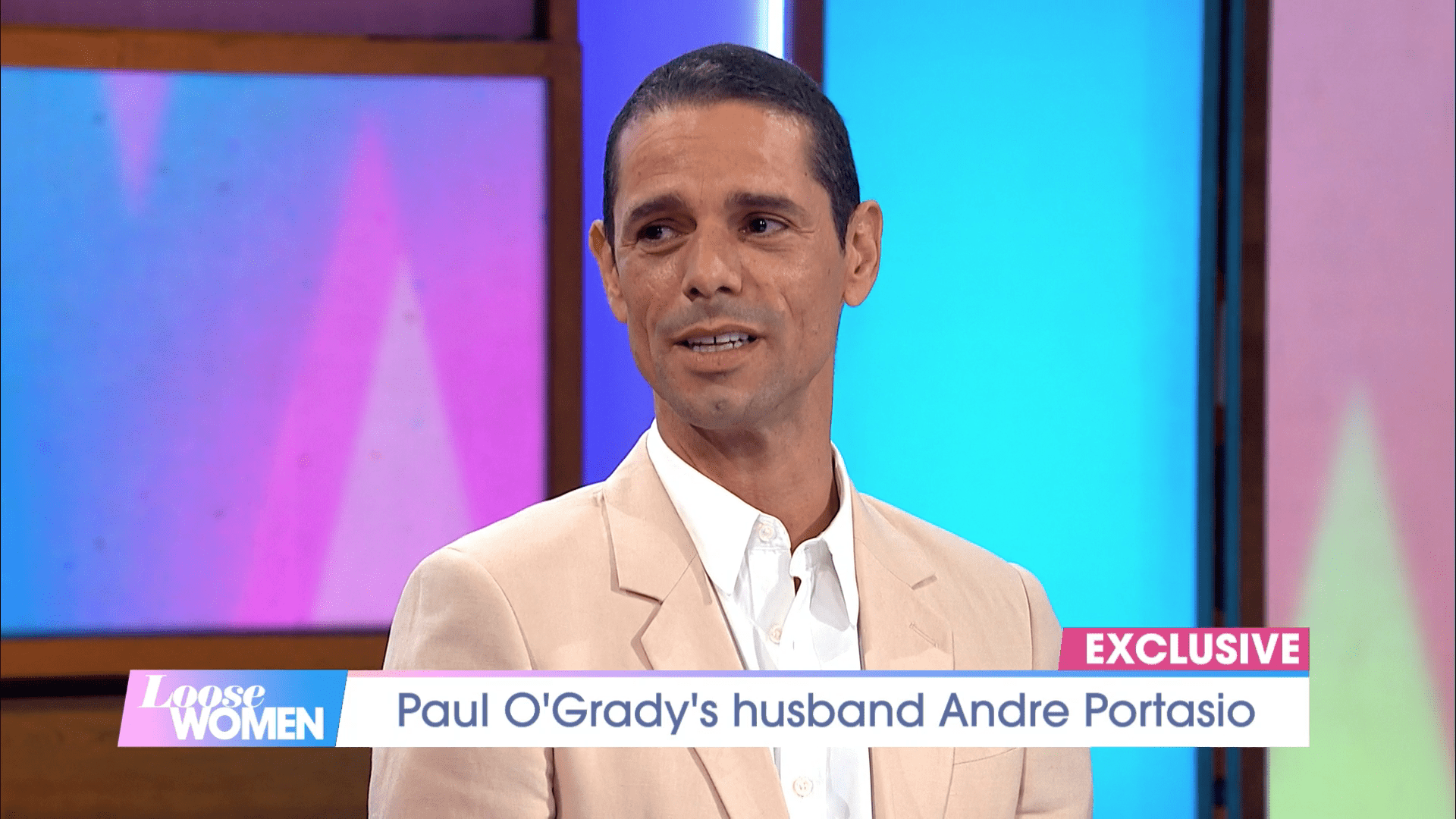 Paul O'Grady's husband speaking on Loose Women