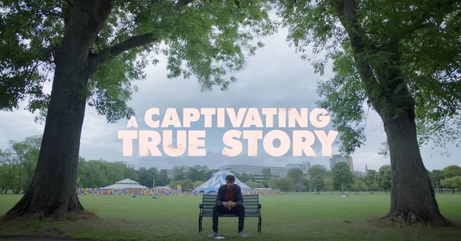 Donny sits on a bench in Baby Reindeer on Netflix