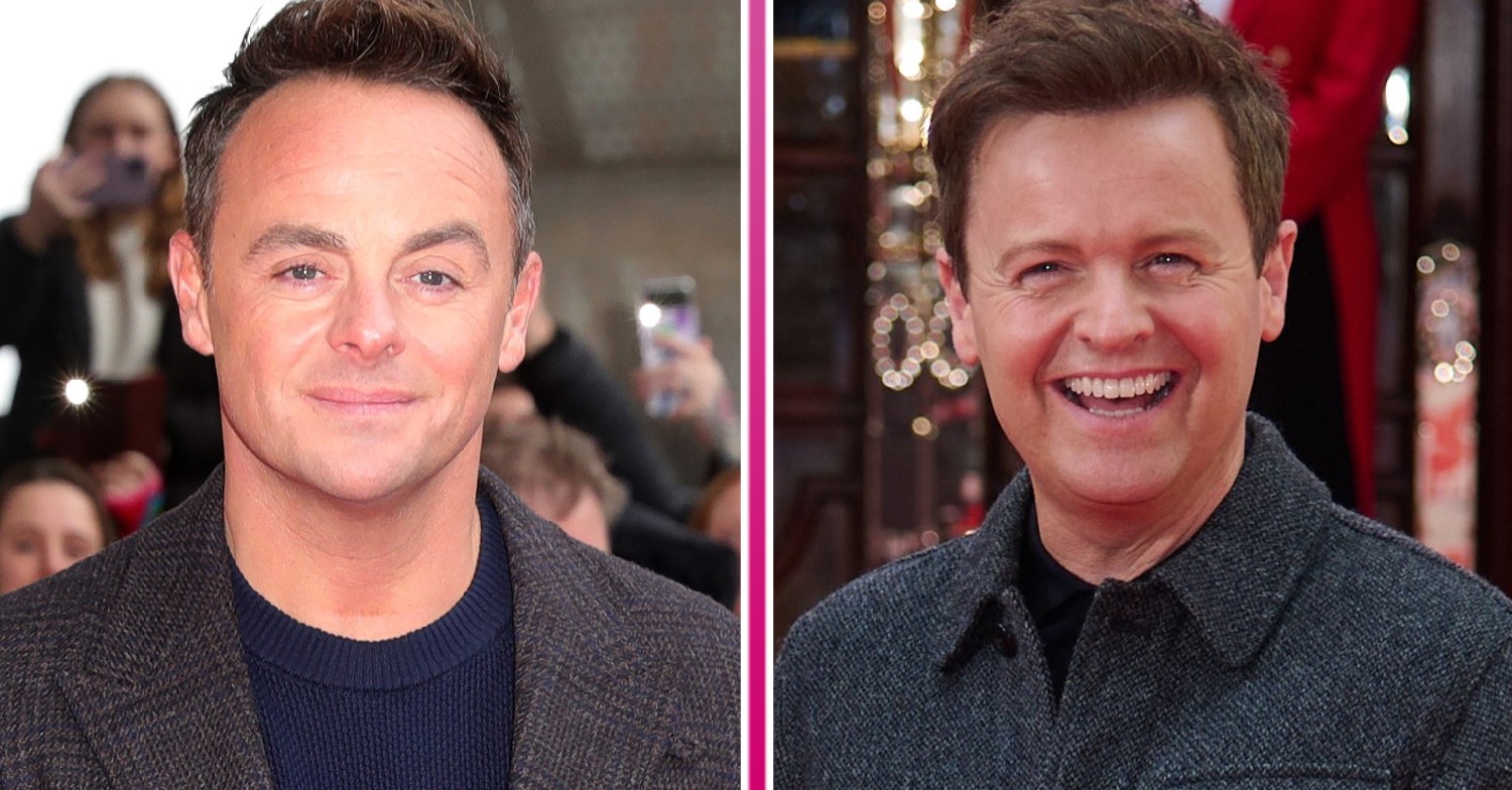 Ant and Dec smiling at BGT auditions