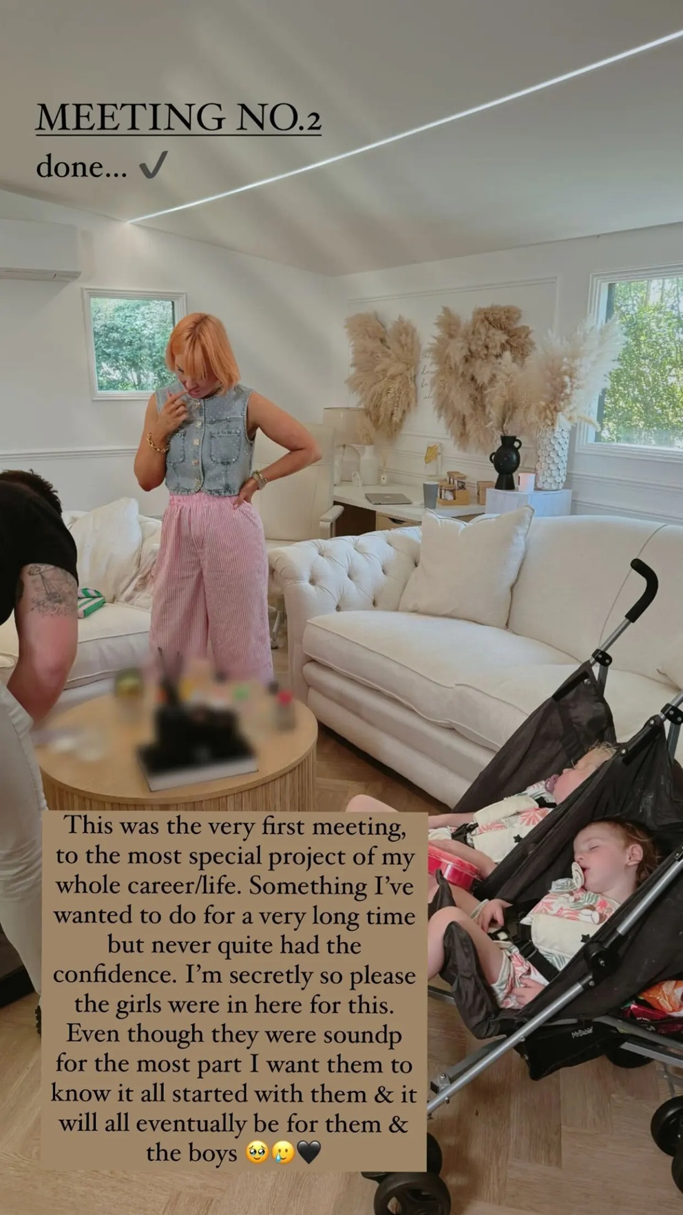 Stacey Solomon Instagram Story