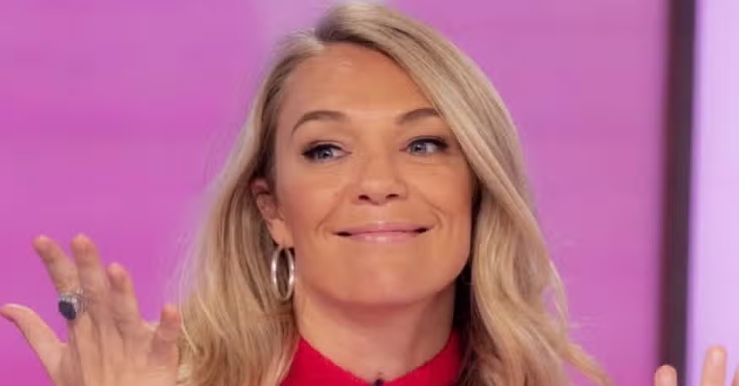 Sophie Morgan smiling on Loose Women