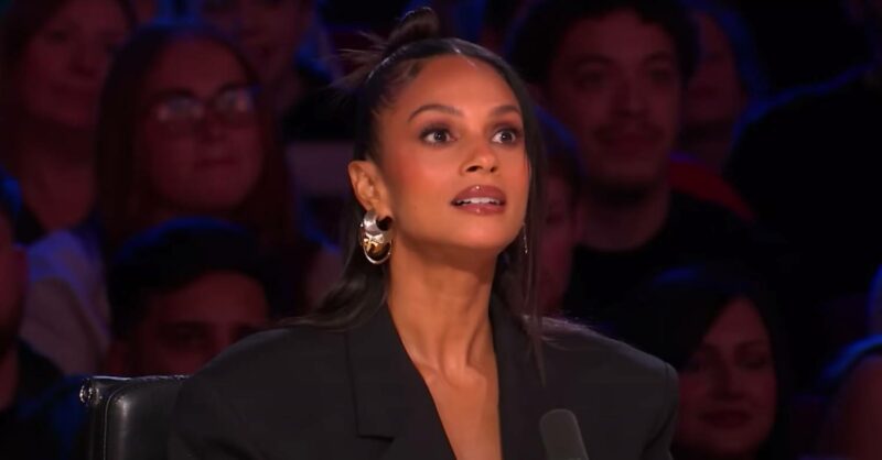 Alesha Dixon looks surprised