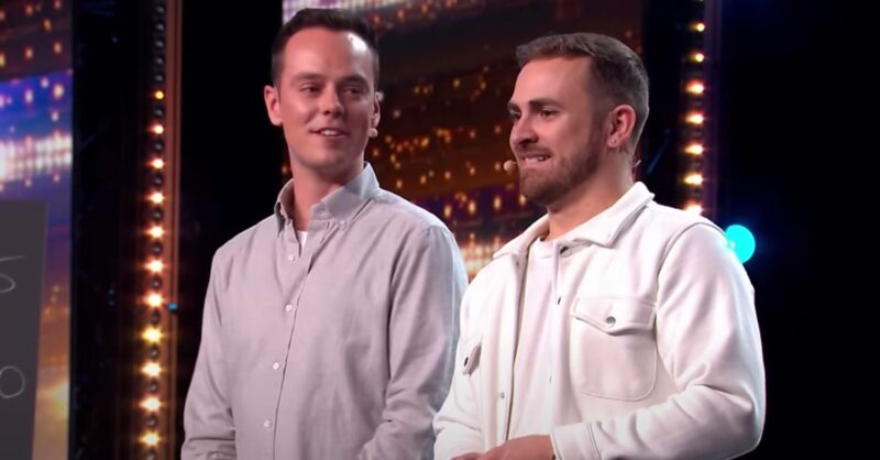 BGT 2024 act Jay and Joss on stage