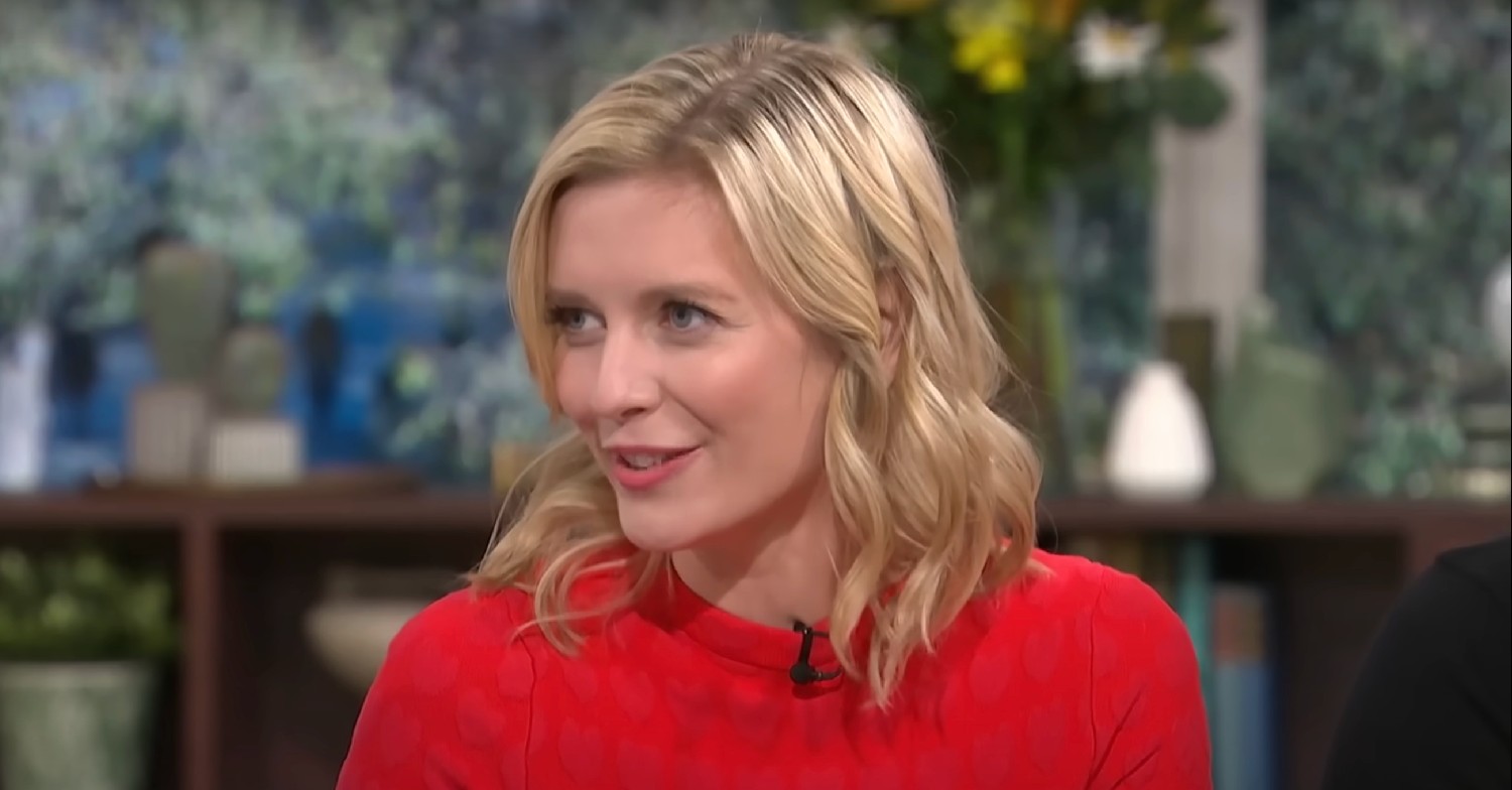 Rachel Riley smiling on This Morning