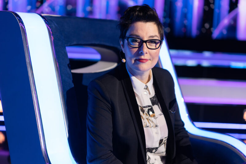 Sue Perkins appearing on The Wheel
