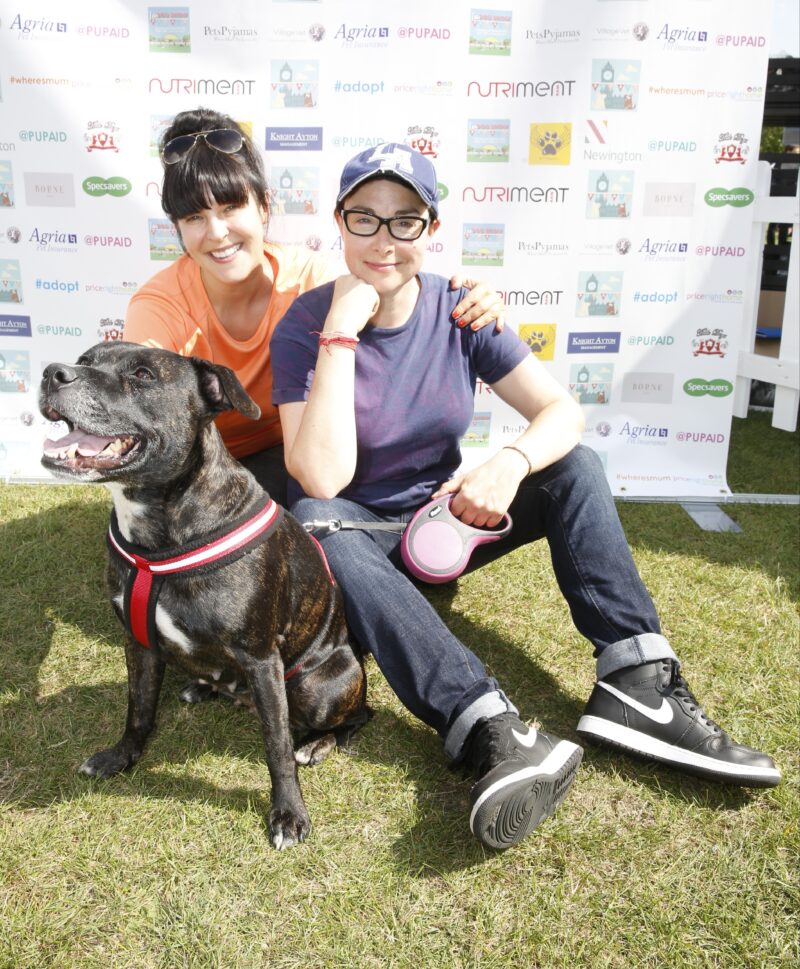 Sue Perkins and former partner Anna Richardson