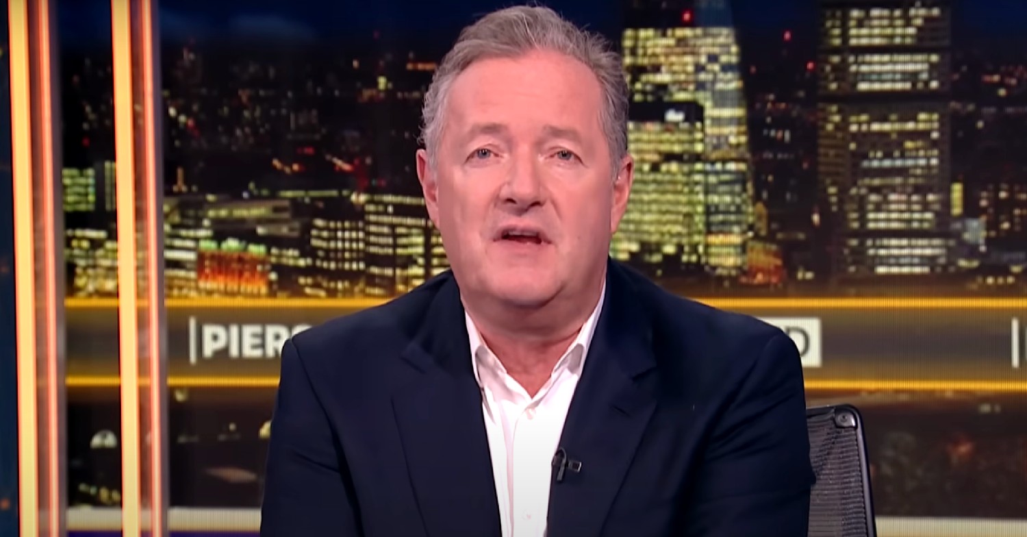 Piers Morgan presenting Uncensored