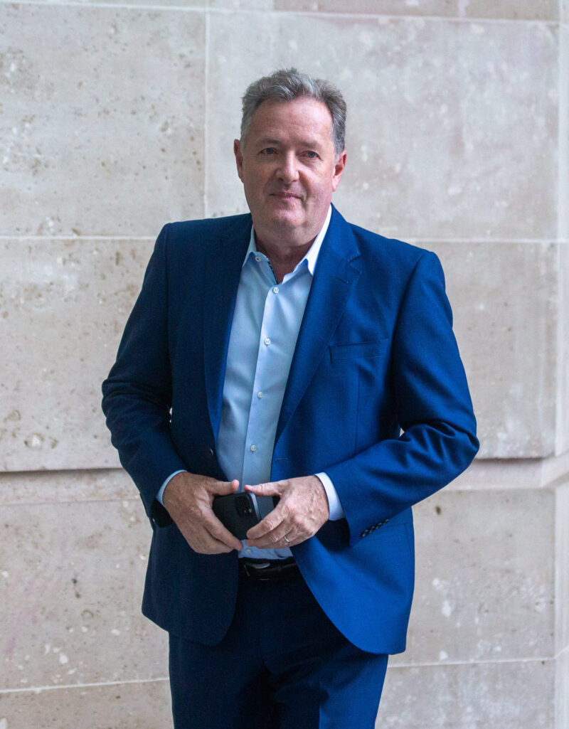 Piers Morgan walking