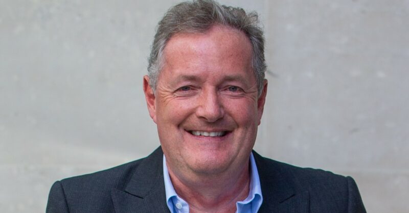 Piers Morgan smiling