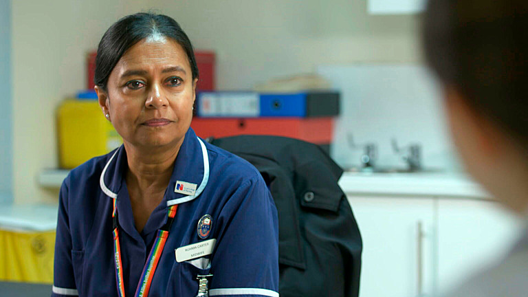 Ruhma Carter (BHARTI PATEL) in Doctors