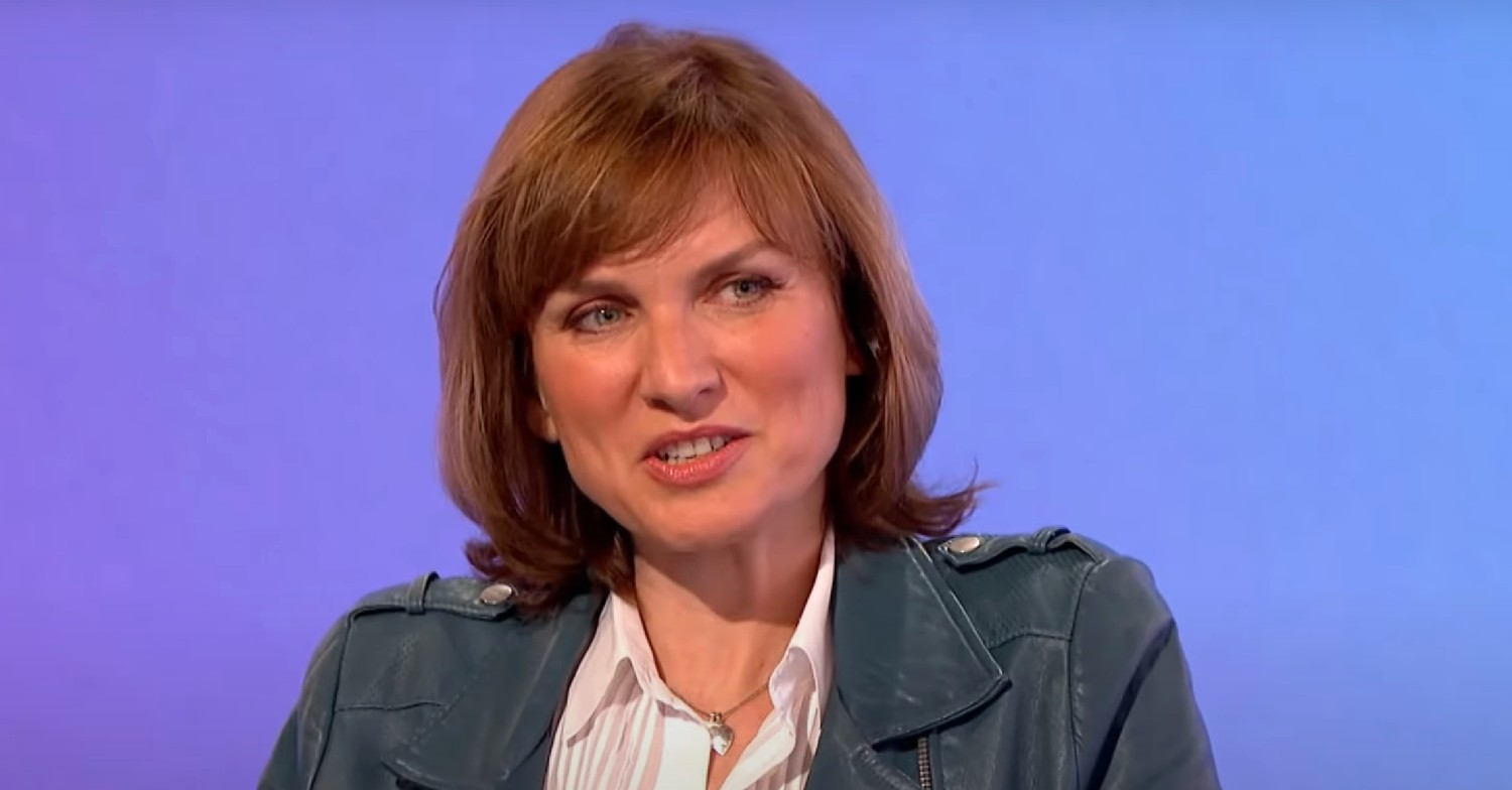 Fiona Bruce speaking on Would I Lie To You