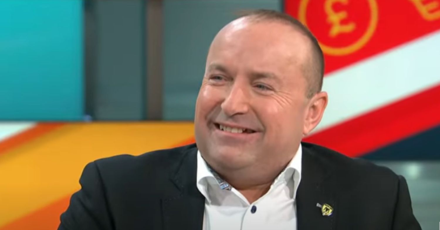 Dave Fishwick smiling