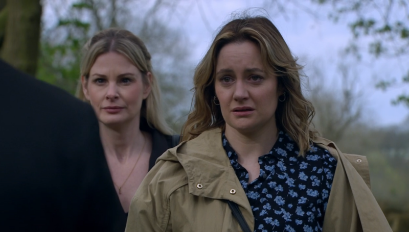 Emmerdale: Ella looks tearful as she's confronted