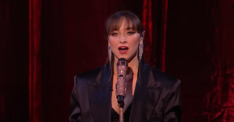 Sydnie Christmas singing on Britain's Got Talent