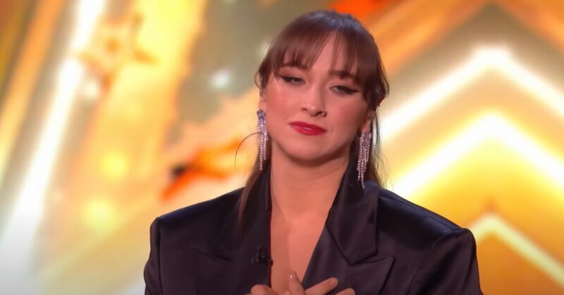 Sydnie Christmas singing on Britain's Got Talent