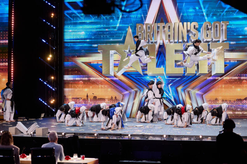 Ssaulabi Performance Troupe perform impressive jumps on Britain's Got Talent