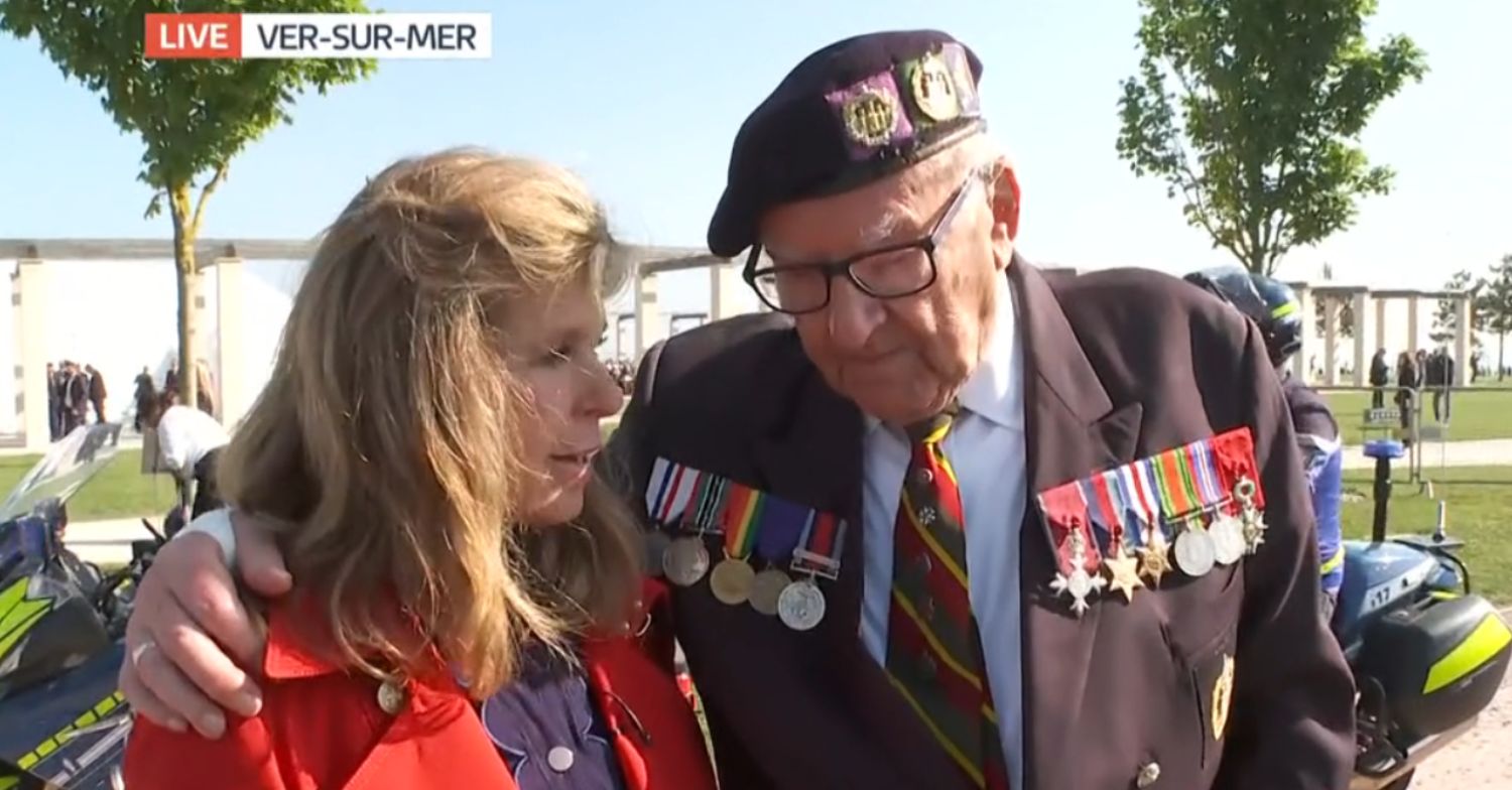 Kate Garraway and Ken on GMB