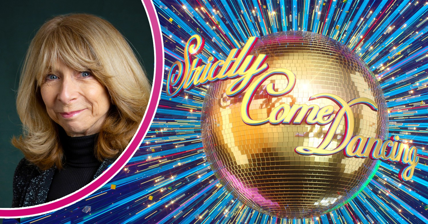 Strictly Come Dancing logo and Helen Worth inset