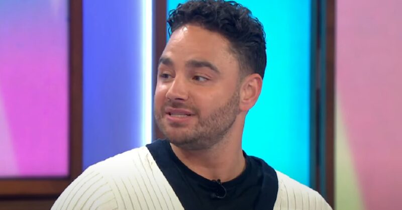 Adam Thomas talking on Loose Women
