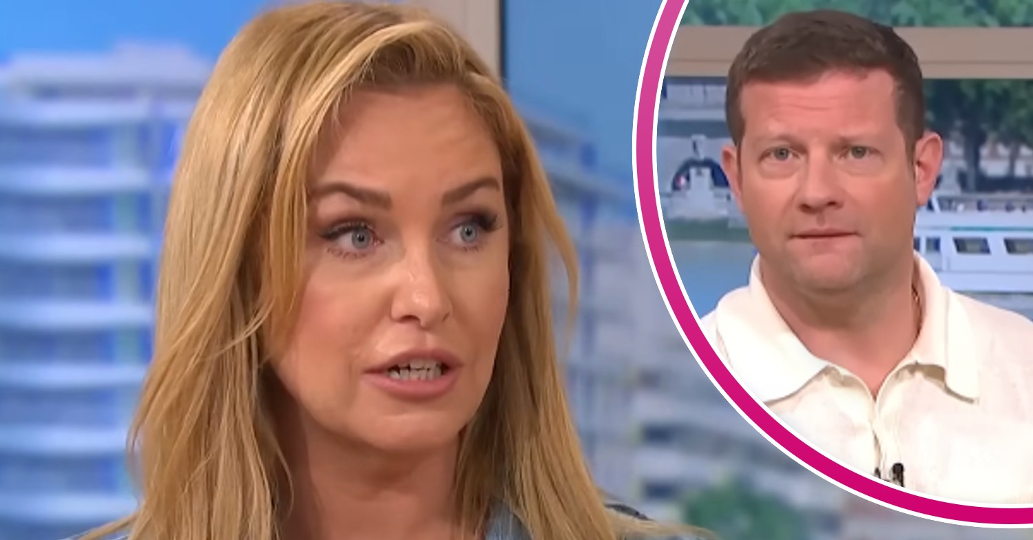 Josie Gibson and Dermot O'Leary on This Morning in ED composite