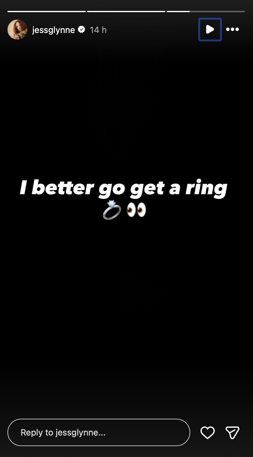 Jess Glynne Instagram Story