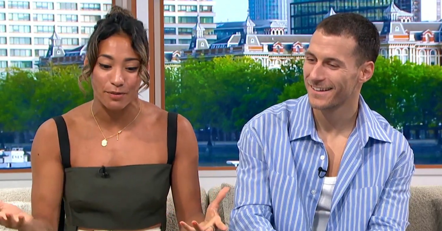 Karen Hauer and Gorka Marquez on GMB