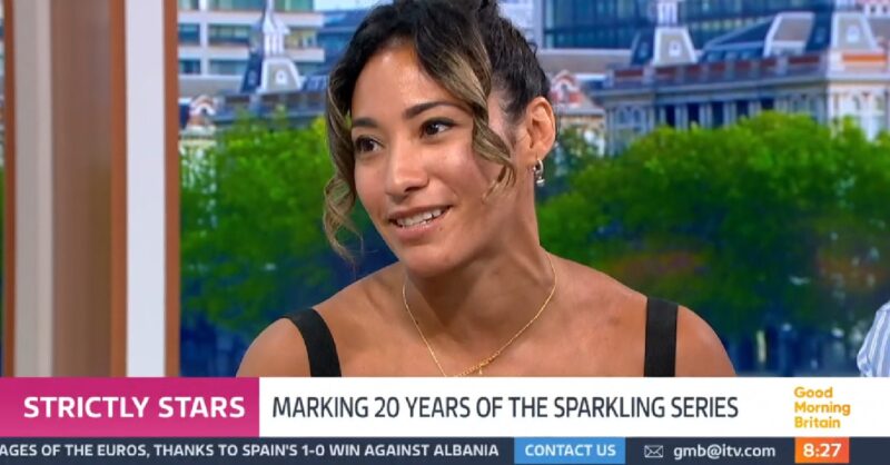 Strictly star Karen Hauer on GMB