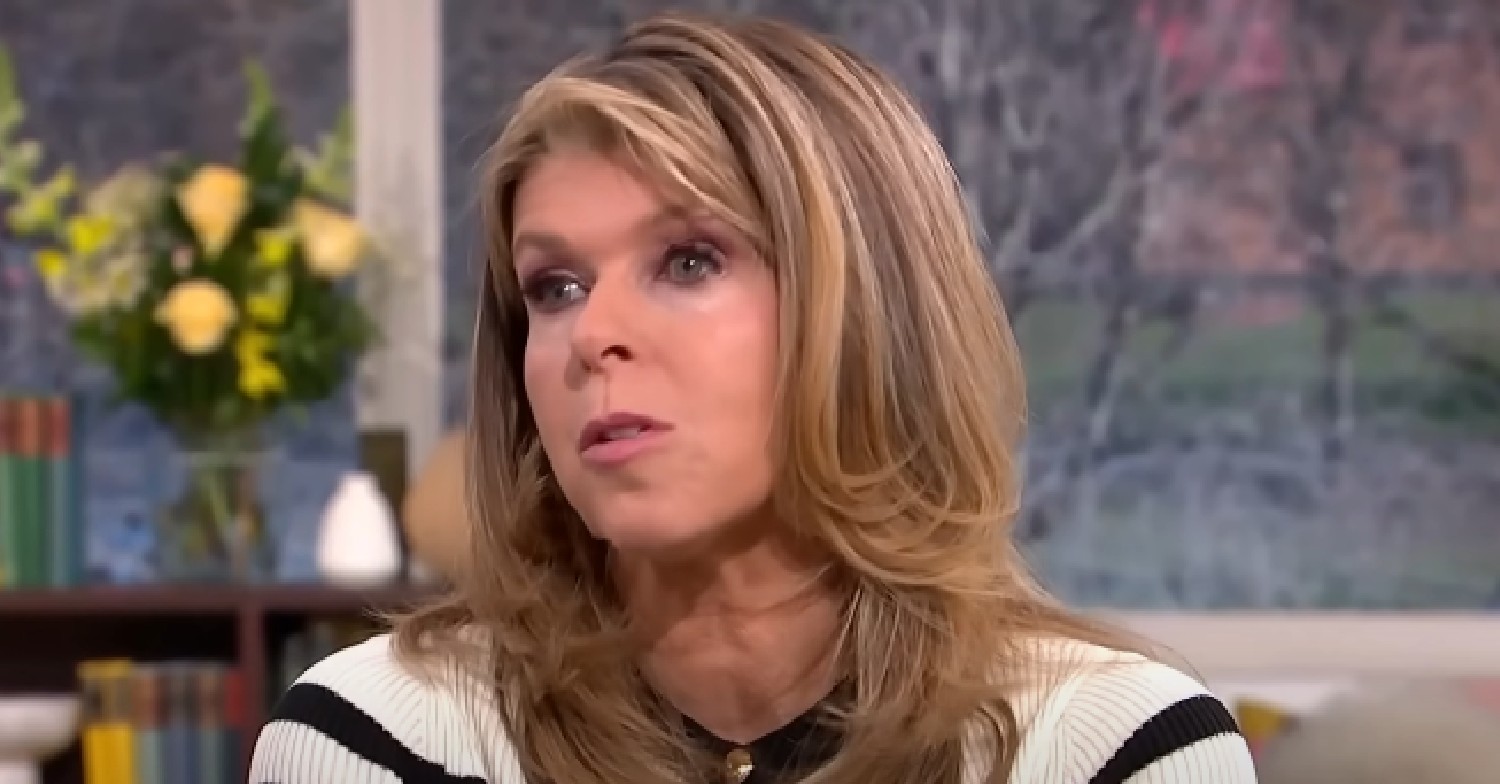 Kate Garraway speaking on GMB