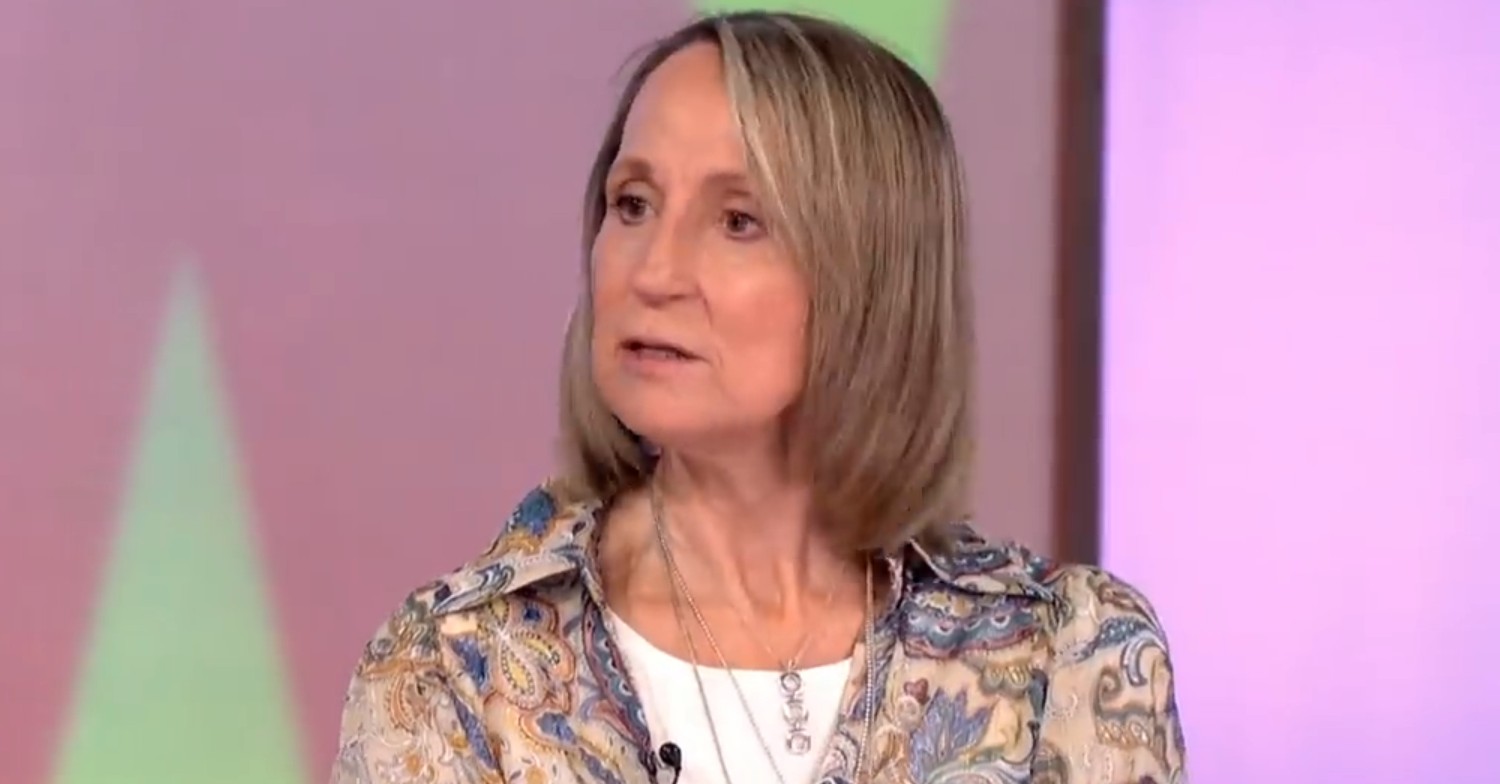Carol McGiffin looks serious on Loose Women