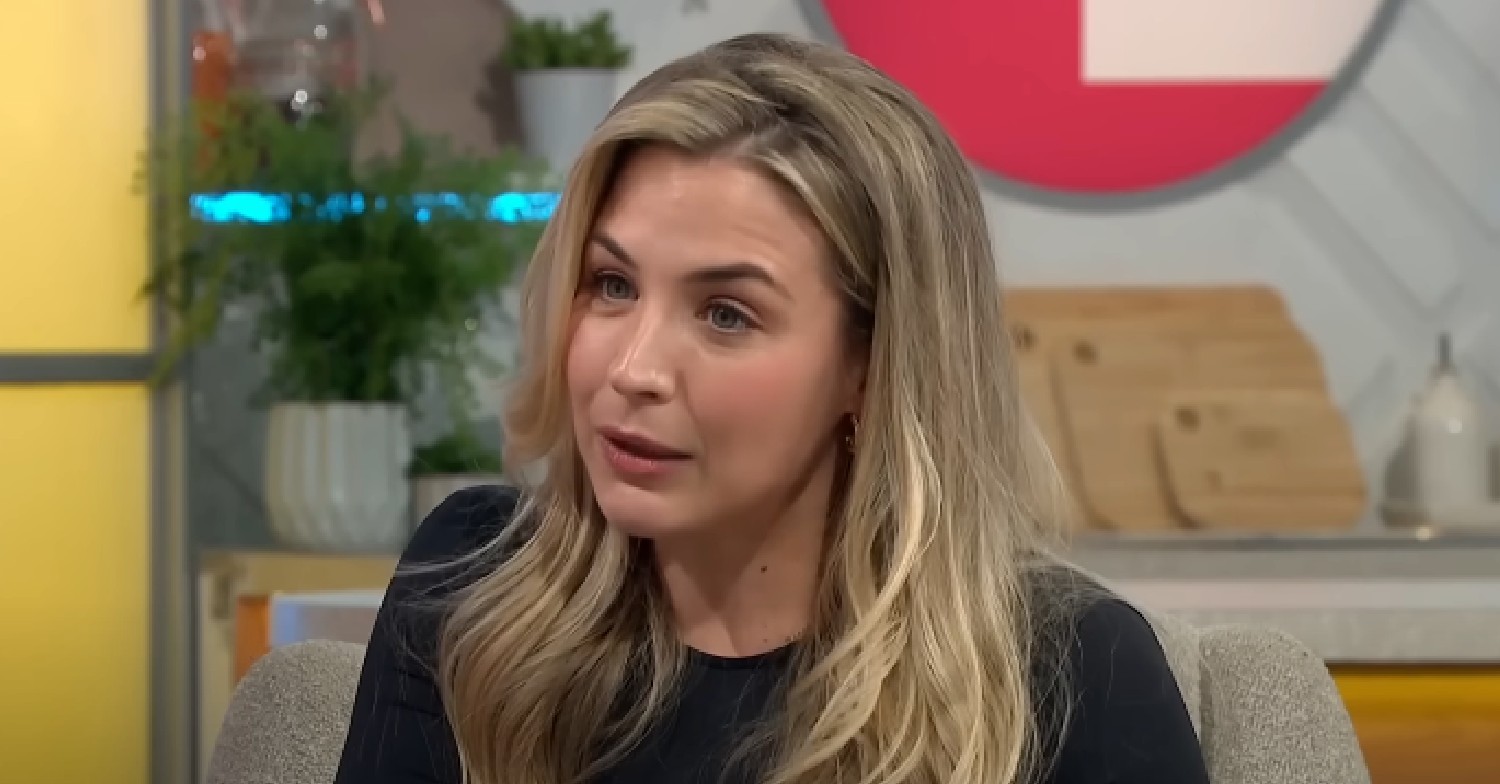 Gemma Atkinson speaking on Lorraine