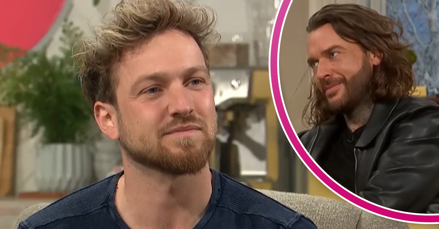 Sam Thompson and Pete Wicks on daytime TV