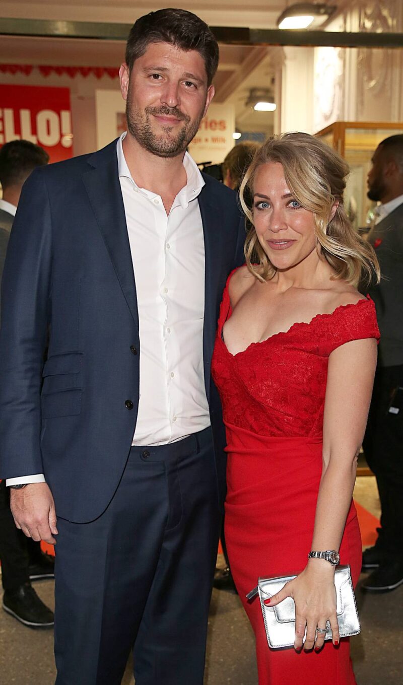 Laura Hamilton poses for photos with Alex Goward in 2018