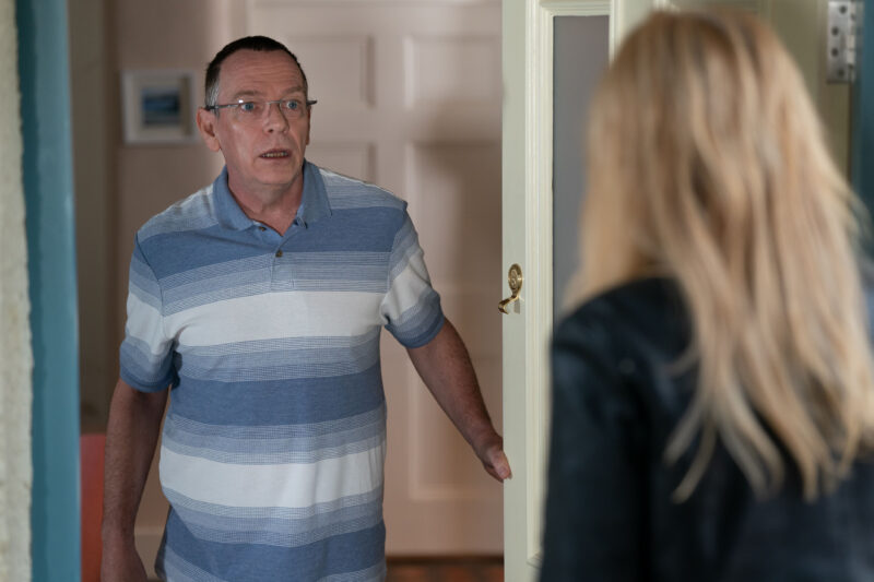Ian looks shady as he's confronted by Cindy on EastEnders