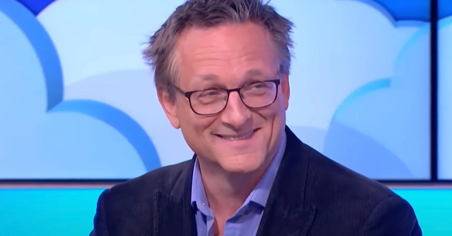 Dr Michael Mosley smiling on This Morning