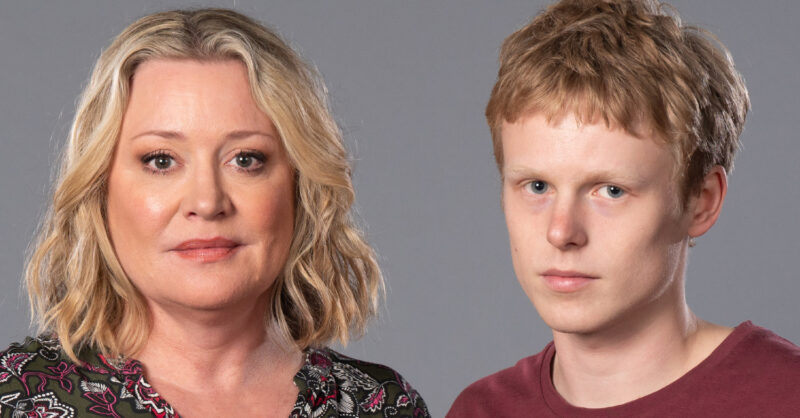 EastEnders' Jane and Bobby in a promo photo