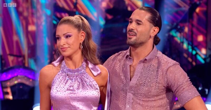 Graziano Di Prima and Zara McDermott receive Strictly feedback