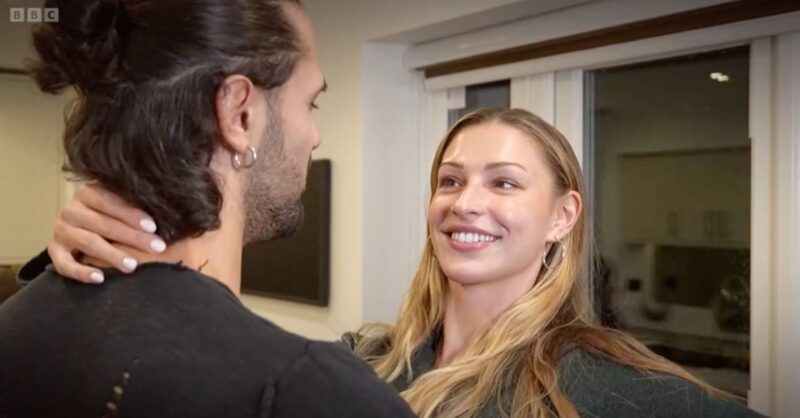 Graziano Di Prima and Zara McDermott rehearse