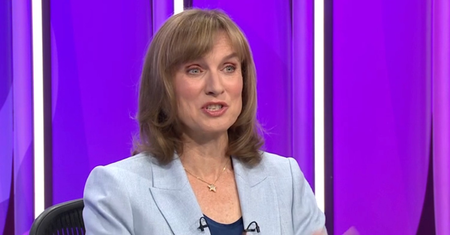 Fiona Bruce on Question Time