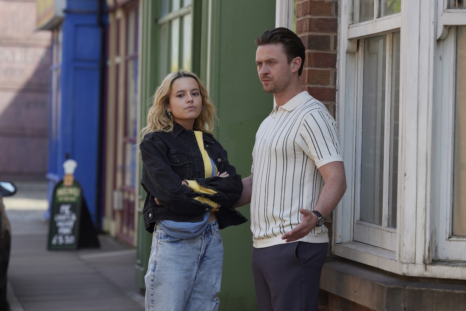 Betsy and Joel in Coronation Street