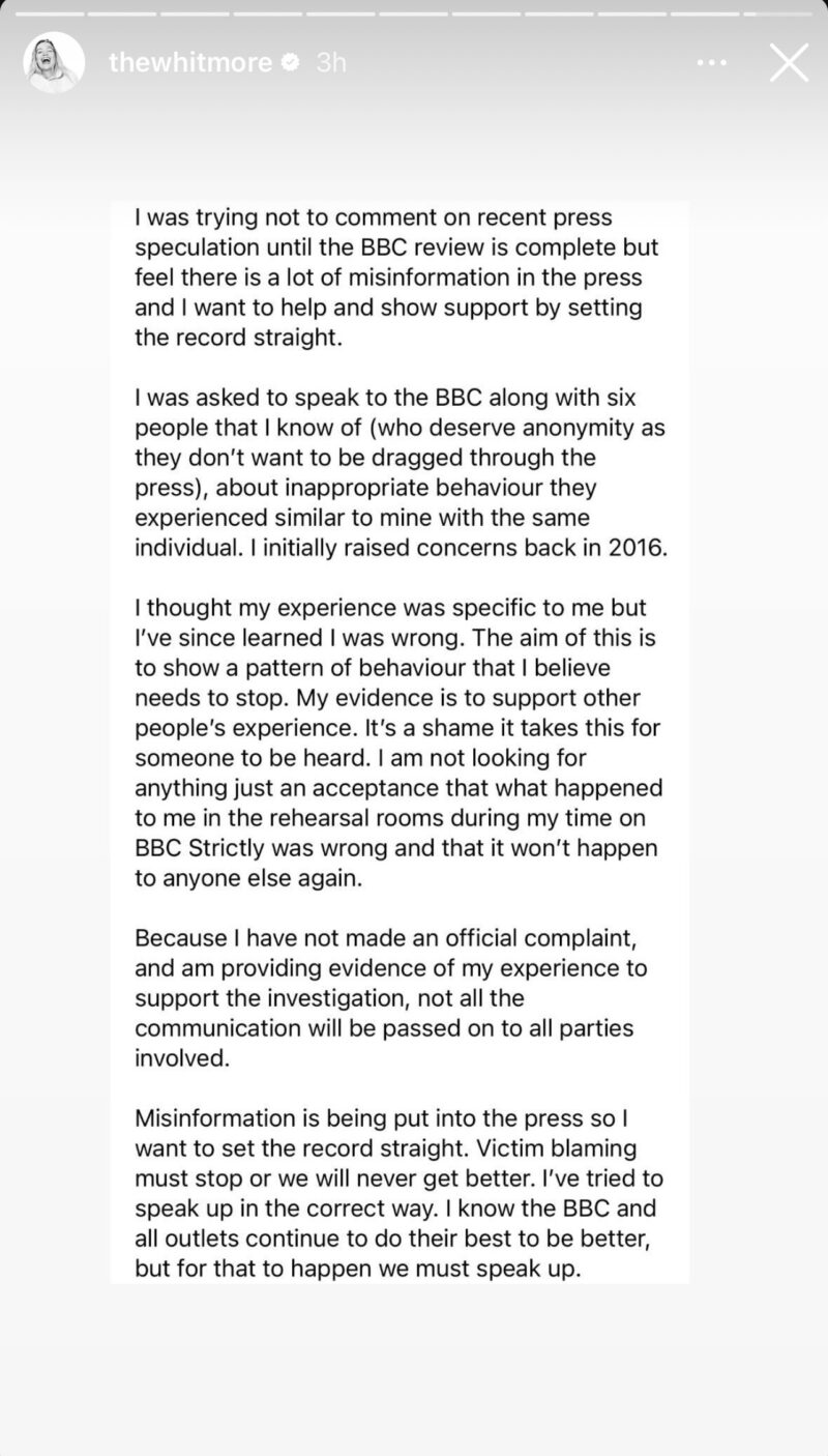 Laura's statement