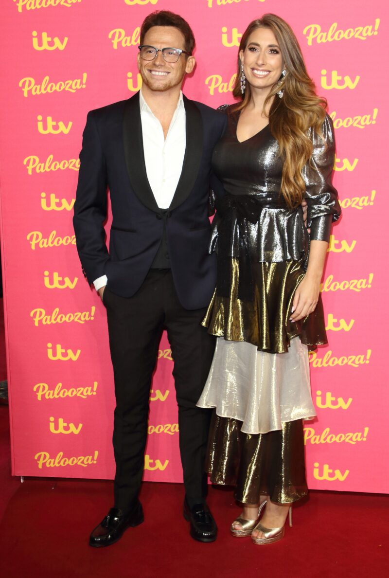 Joe Swash and Stacey Solomon at ITV Palooza