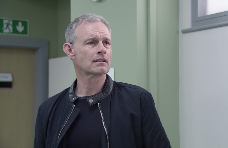Nick looks troubled on Corrie