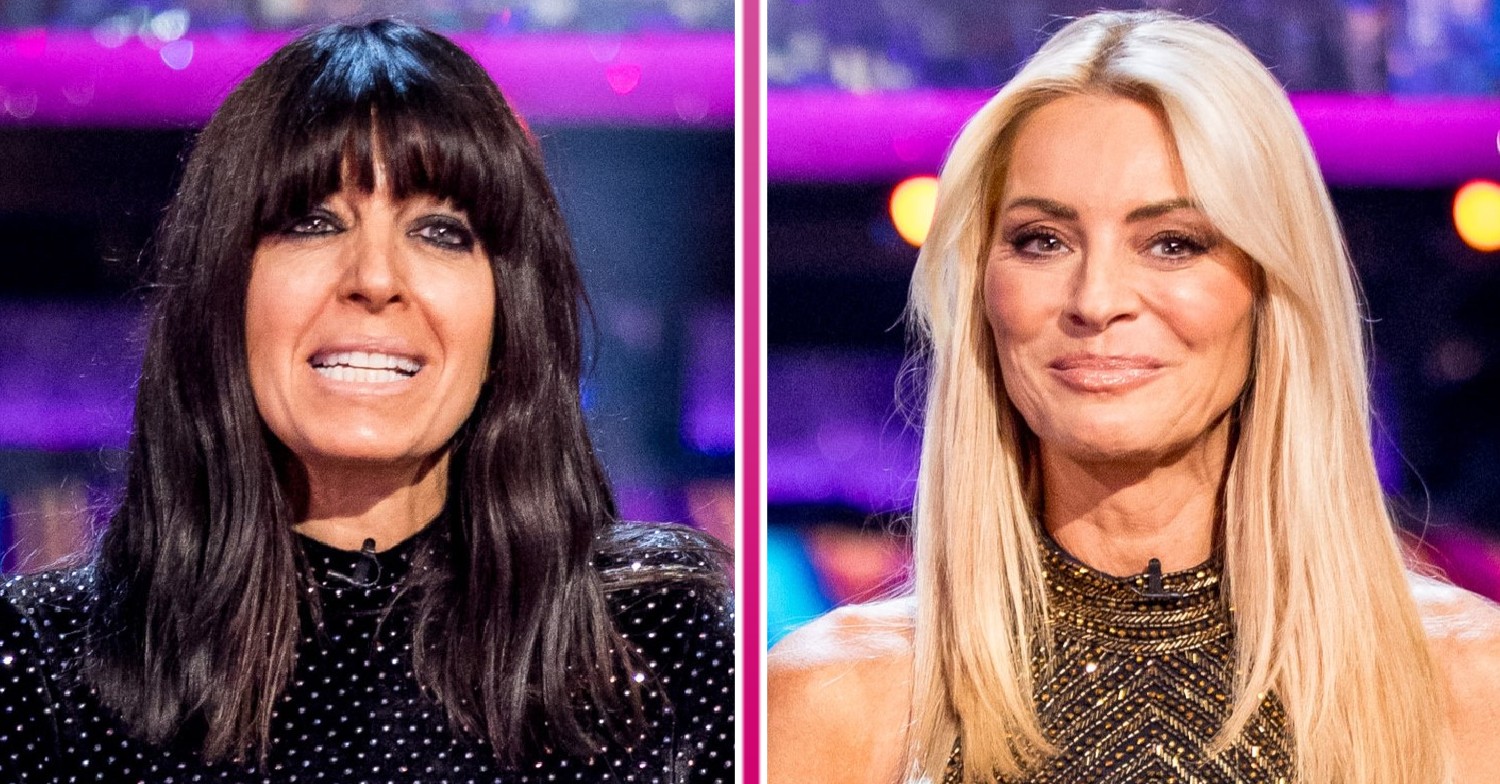 Strictly 2024 hosts Claudia Winkleman and Tess Daly on the show