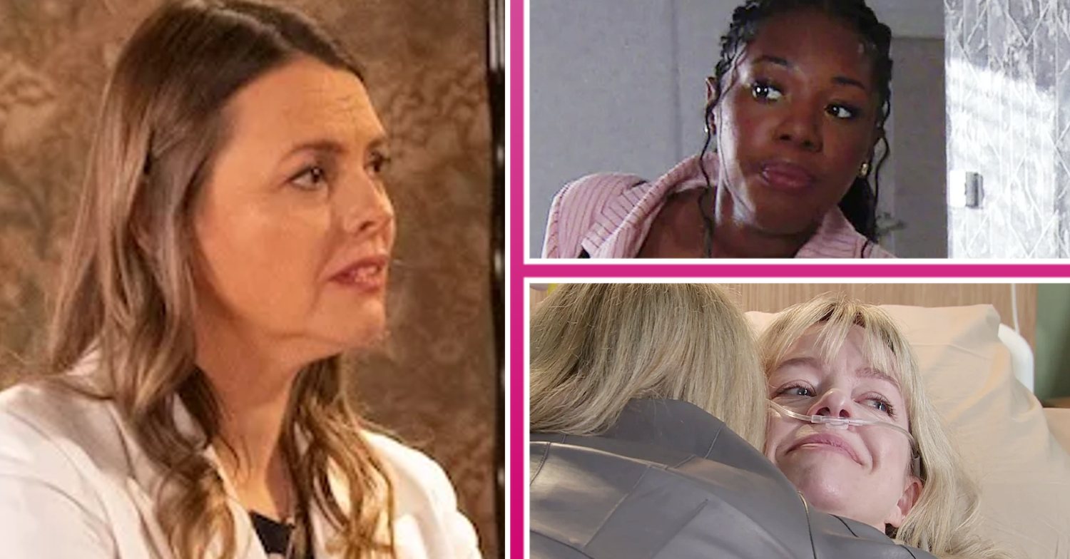 Coronation Street's Tracy, Dee-Dee, and Toyah