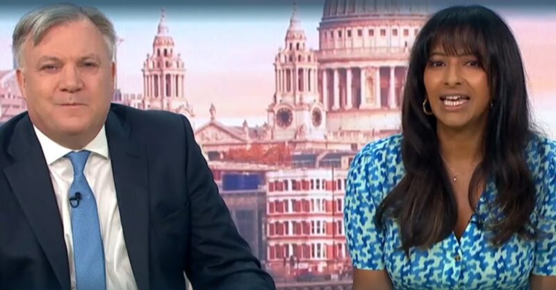 Ed Balls and Ranvir Singh on Good Morning Britain